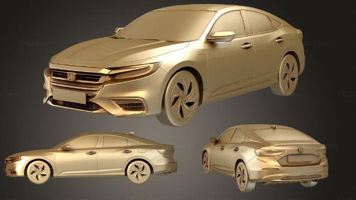 Vehicles (Honda Insight 2019, CARS_1897) 3D models for cnc